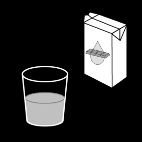 lait au chocolat